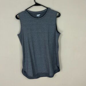 Lands End Sleeveless Striped Top Tunic Size S 6-8